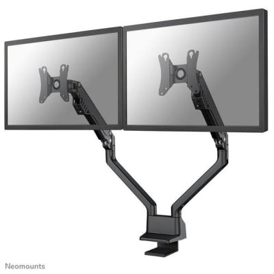 Brat dublu pt monitor Neomounts by Newstar, fullmotion 10"-32", greutate maxima suportata 8 kg per monitor, VESA min: 75x75 mm, VESA max: 100x100 mm, negru