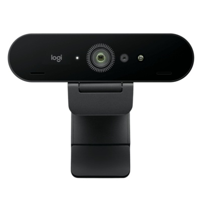 Camera Web Logitech BRIO 4K, rezolutie video 4K, USB-C, Graphite