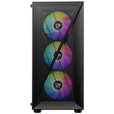 Carcasa ALPHAGEAR Shifter RGB, RGB, Mid Tower, Black - Img 3
