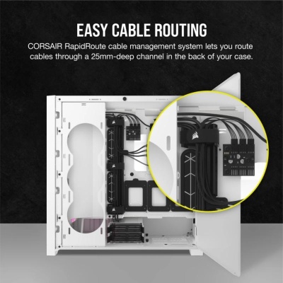 Carcasa Corsair iCUE 5000D RGB Airflow Mid Tower ALB - Img 7