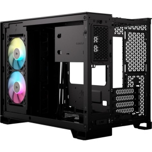Carcasa CORSAIR iCUE LINK 2500X Micro ATX Dual Chamber NEGRU - Img 10