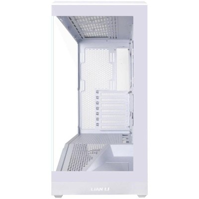 Carcasa LIAN LI VECTOR V100 RGB ALB, Tempered Glass, Sloturi Expansiune 9, Drive Bays: 1x3.5" 1x2.5", Ventilatoare Suportate: 9, Ventilatoare Incluse: 4x120mm Format Placa De Baza Suportat: Mini-ITX, Micro-ATX, ATX, Lungime Maxima Placa Video: 420mm, - Img 3