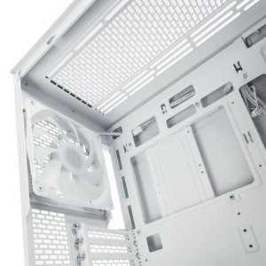 Carcasa PHANTEKS XT PRO ULTRA Mid Tower DRGB ALB, Tempered Glass, Sloturi Expansiune 7, Drive Bays: 2x 3,5" 5x2,5", Ventilatoare Suportate: 10 (spate: 1x120mm sau 1x140mm, fata: 3x140mm sau 3x120mm, sus: 3x120mm sau 2x140mm), Ventilatoare incluse: - Img 10