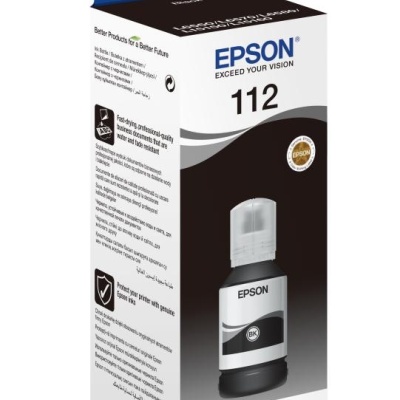 Cartus cerneala Epson 112 ECOTANK , pigment black, capacitate 127ml, pentru L6570. - Img 4