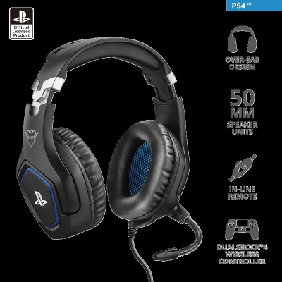 Casti cu microfon GXT 488 Forze PS4 Gaming, negru - Img 4