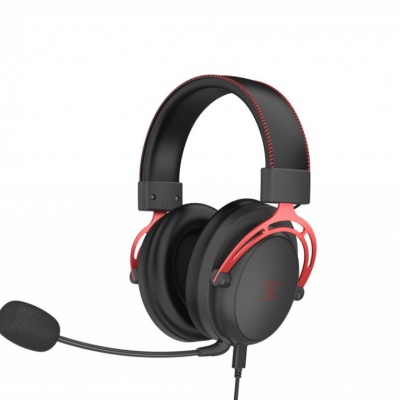 Căști de gaming Serioux Nimbus, cu mufă de 3,5 mm + USB 7.1, tip difuzor ∅53 mm, sensibilitate difuzor: 120 ± 3 dB, răspuns în frecvență: 20Hz-20KHz, Microfon: omnidirecțional, Sensibilitate microfon: -38 ± 3 dB, Impedanța microfonului: ≤ 2.2KΩ (maxim),