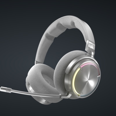 Casti Gaming CORSAIR VIRTUOSO MAX WIRELESS Silver - Img 2