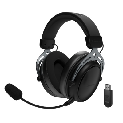 Casti Gaming Head-band Genesis Toron 706, Wireless/Wired, Negru
