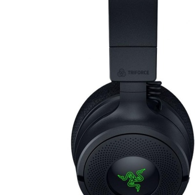 Casti gaming Razer Kraken V4 X, frecventa raspuns 20 Hz – 28 kHz, impendanta 32 Ω, driver customized Dynamic 40 mm Drivers, sensibilitate 96 dBSPL/mW at 1 kHz by HATS, frecventa microfon 100 Hz – 10 kHz, sensibilitate microfon -42 ± 3 dBV/Pa, 1 kHz, - Img 3