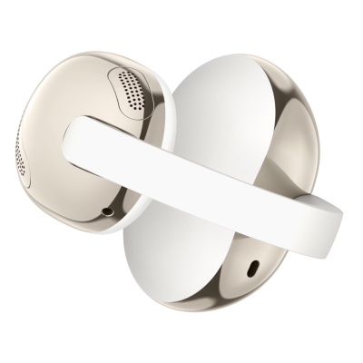 Casti Open-Ear TCL Crystal Clip, True Wireless, Bluetooth, IPX4, Autonomie 36 ore, White Gold - Img 6