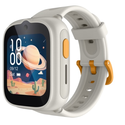Ceas SmartWatch pentru copii TCL MOVETIME Kids Watch MT48, 1.68", 4G, GPS, IP68 2ATM, Camera 2MP, Lunar Cream - Img 5