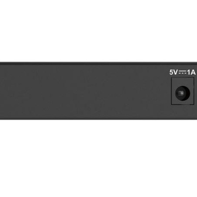 D-Link Switch DGS-105GL, 5 porturi Gigabit, Capacity 10Gbps, desktop, faramanagement, metal, negru, fara ventilator, D-Link Green. - Img 2