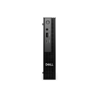 Desktop Business DELL Pro QCM1250 cu procesor Intel Core Ultra 5 235T pana la 5.0 GHz, 8 GB DDR5, 512GB SSD, Intel Integrated Graphics, Linux, Black, 3 ani Garantie