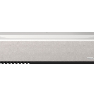 Epson Proiector Lifestudio Grand Plus EH-LS970W - Diamond white, Tehnologie 3LCD, LCD 0.62", 4000 Lumeni, Rezolutie: 4K, Aspect: 16:9, contrast: 5.000.000 : 1, Sursa lumina: Laser, Durata viata: 20.000 ore, Refresh rate: 384 Hz - 480 Hz, Suport HDR,
