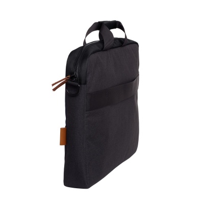 Geanta laptop Trust Lisboa, pentru laptopuri cu diagonala pana in 16",2 compartimente, material POM, RPET Polyester, RPET, volum 2.1 L, negru - Img 3