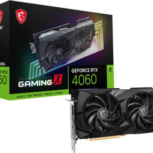 GeForce RTX™ 4060 GAMING X 8G GDDR6 128-bit DisplayPort x 3 (v1.4a) HDMI™ x 1 (Supports 4K@120Hz HDR and 8K@60Hz HDR and Variable Refresh Rate (VRR) as specified in HDMI™ 2.1a) PCI Express® Gen 4 x 8
