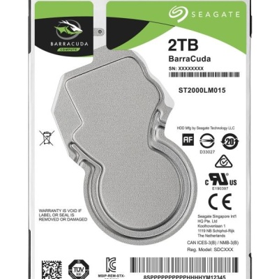 HDD Laptop Seagate BarraCuda® 2TB, 5400RPM, SATA III - Img 2