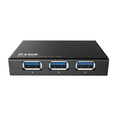 Hub USB D-Link DUB-1340, 4 porturi USB 3.0, negru - Img 3
