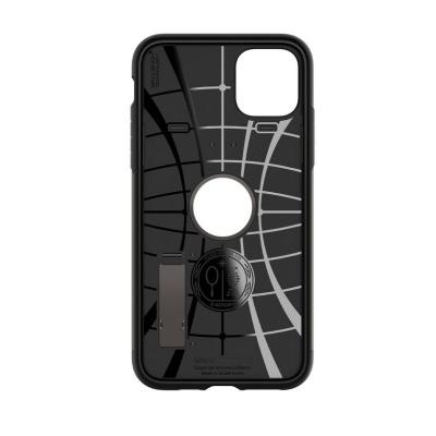 Husa protectie socuri Spigen Slim Armor GUNMETAL pentru Apple Iphone 11 PRO , Gri - Img 2