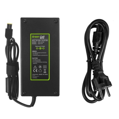 Incarcator compatibil Green Cell pentru laptop Lenovo IdeaPad Gaming 3-15ACH6 3-16APH8, Legion 5-15ARH05 5-17IMH05 S7-16IAH7 Y720-IKB, ThinkPad P15 P17 T15p T15g T440p W540 W541, ThinkPad X1 Extreme G3 G4 G5, model Lenovo FRU 01FR043 ADL170NDC3A, 170W - Img 3