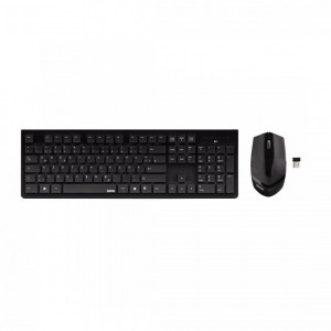 Kit Hama tastatura & mouse, wireless 2.4 GHz, negru