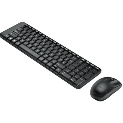 Kit tastatura + mouse Logitech MK220, tastatura fara fir standard, mouse optic, negru - Img 5