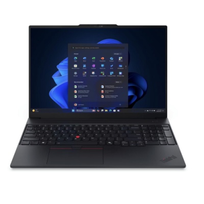 Laptop Business Lenovo ThinkPad E16 Gen 3, cu procesor AMD Ryzen 5 220, 16'' IPS, 16 GB DDR5, 512 GB SSD, AMD Radeon 740M, Fara OS, 3 ani Garantie