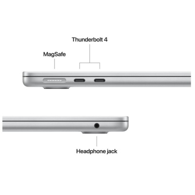 MacBook Air 13.6" Retina/Apple M5 (CPU 10-core, GPU 10- core,NeuralEngine16-core)/24GB/512GB - Silver - US KB 2026 (CTO from MDH74RO/A) - Img 3