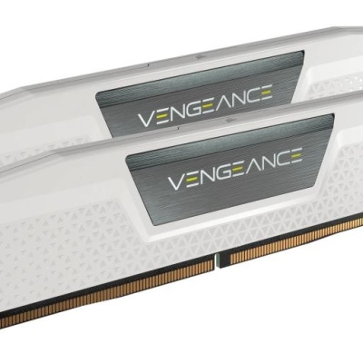 Memorie Corsair VENGEANCE 32GB DDR5, KIT 2x16 GB, 6000MT/s, CL36, 1.35V, Alb
