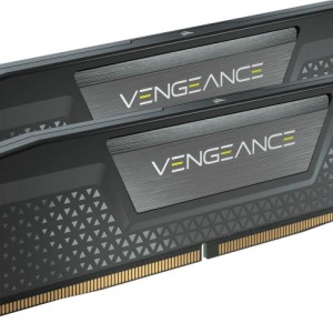 Memorie RAM CORSAIR VENGEANCE 32GB (2x16) DDR5, 6000MHz, CL38, 1.35V, XMP 3.0, negru, Kit of 2