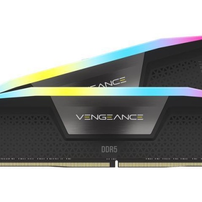 Memorie RAM Corsair Vengeance RGB, 32GB DDR5, 6000MHz, CL36