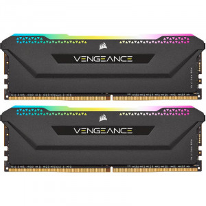 Memorie RAM Corsair Vengeance RGB PRO SL, DIMM, 16GB, DDR4, CL18, 3600MHz, kit of 2
