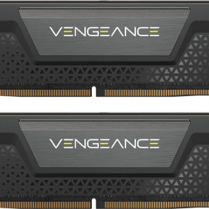 Memorie RAM DIMM Corsair VENGEANCE® 32GB (2x16GB) DDR5 DRAM 5200MHz CL40, 1.45V XMP 3.0 BLACK