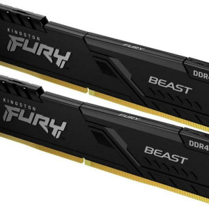 Memorie RAM Kingston, DIMM, DDR4, 8GB (2x4GB), CL16, 3200Mhz