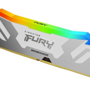 Memorie RAM Kingston, DIMM, DDR5, 32GB, 7200MHz, CL38, 1.35V, FURY Renegade White, RGB, Kit of 2 - Img 5