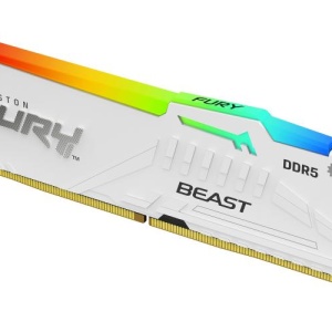 Memorie RAM Kingston FURY Beast RGB White 16GB DDR5 6000MHz CL36