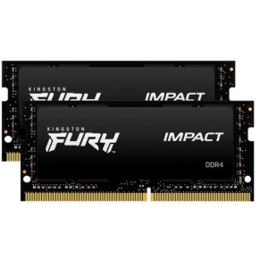 Memorie RAM notebook Kingston FURY Impact, 32GB DDR4, 2666MHz CL15, Dual Channel Kit