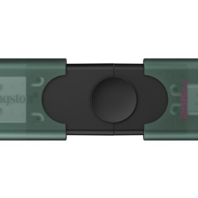 Memorie USB Flash Drive Kingston 256GB USB 3.2 USB-A USB-C DT Elite G2