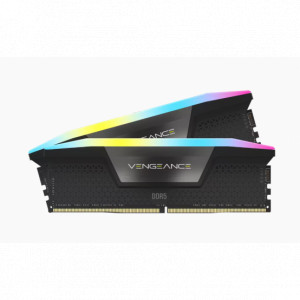 Memrie RAM CORSAIR DIMM VENGEANCE RGB 32GB (2x16) DDR5, 7000MHZ 32GB, CL40, 1.45V XMP 3.0 BLACK