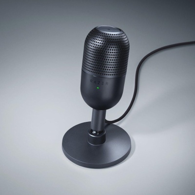Microfon Razer Seiren V3 Chroma RGB USB, frecventa raspuns 20 Hz - 20000 Hz, sensibilitate -34 dB, negru - Img 2