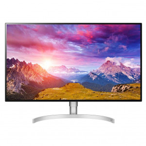 Monitor 31.5" LG 32UL950P-W, 4K UHD 3840*2160, IPS, 16:9, 450 cd/m2 ,1300:1, 178/ 178, 60 Hz, FreeSync, HDR10, Display HDR 600, 5 ms, AntiGlare, 3H, HDMI, DP, 2* USB type A, USB Type-C (Thunderbolt 3), RADEONFreeSync, boxe, VESA 100x100, cabluri HDMI/ DP