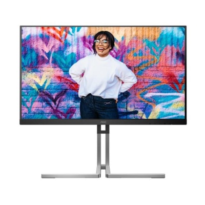 "Monitor AOC 27"" Q27U3CV, Diagonal (inch): 27, Diagonal (cm): 69, Aspect ratio: 16:9, Panel: QD-IPS, Resolution: 2560x1440, Refresh Rate: 75Hz, Response time GtG: 4ms, Brightness (max): 420 cd/m², Contrast (static) : 1000:1, Contrast (dynamic): 50M:1, - Img 3