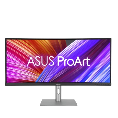 Monitor Asus 34.1" PA34VCNV, Curvature: 3800R, Diagonal (inch): 34.1, Diagonal (cm): 86.6, Aspect ratio: 21:9, Panel: IPS, Resolution: 3440x1440, Refresh Rate: 60Hz, Response time GtG: 5ms, Brightness (max): 300 cd/m², Contrast (static) : 1000:1, Viewing