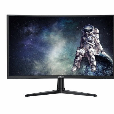 Monitor Dahua 27" DHI-LM27-E240C, Curvature: 1500R, Diagonal (inch): 27, Diagonal (cm): 68, Aspect ratio: 16:9, Panel: VA, Resolution: 1920x1080, Refresh Rate: 240Hz, Response time MPRT: 1ms, Brightness (max): 350 cd/m², Contrast (static) : 4000:1,