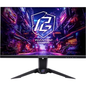 Monitor Gaming Asrock PG27QFT2A, diagonala: 27", Aspect: 16:9, anti-glare, Rezolutie: 2560 x 1440, Refresh rate: 180Hz, Luminozitate: 400 cd/m2, Contrast: 1000:1, unghi vizualizare: 178°(H) / 178°(V), culori: 1.07B, Timp raspuns: 1ms, Flicker free,