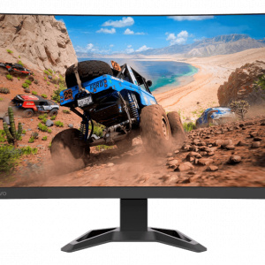 Monitor Gaming curbat LED VA Lenovo 27", WQHD, Display Port, 165Hz, FreeSync Premium, Negru, G27qc-30