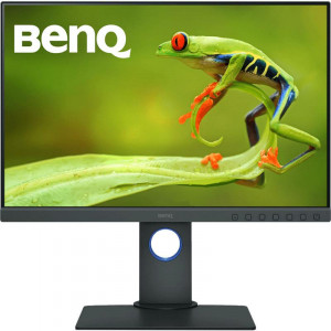 Monitor LED Benq SW240, 24.1inch, FHD IPS, 5ms, 60Hz, gri inchis