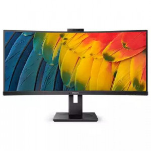 MONITOR Philips 34B1U5600CH 34 inch, Panel Type: VA, Backlight: WLED ,Resolution: 3440x1440, Aspect Ratio: 21:9, Refresh Rate:100Hz, Responsetime GtG: 4 ms, Brightness: 350 cd/m², Contrast (static): 3000:1,Contrast (dynamic): Mega Infinity DCR, Viewing