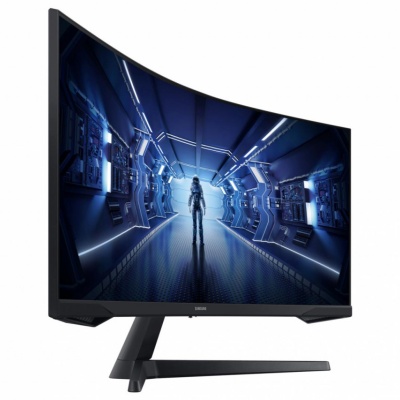 Monitor Samsung 34" LC34G55TWWPXEN, Curvature: 1000R, Diagonal (inch): 34, Diagonal (cm): 86, Aspect ratio: 21:9, Panel: VA, Resolution: 3440x1440, Refresh Rate: 165Hz, Response time MPRT: 1ms, Brightness (max): 250 cd/㎡, Contrast (static) : 2500:1, - Img 7