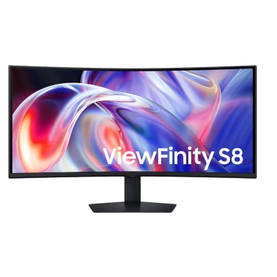 Monitor Samsung 40" LS40H850TAUXEN, Curvature: 1000R, Diagonal (inch): 40, Diagonal (cm): 101, Aspect ratio: 21:9, Panel: VA, Resolution: 5120x2160, Refresh Rate: 144Hz, Response time GtG: 4ms, Brightness (max): 350 cd/m², Contrast (static) : 3000:1,